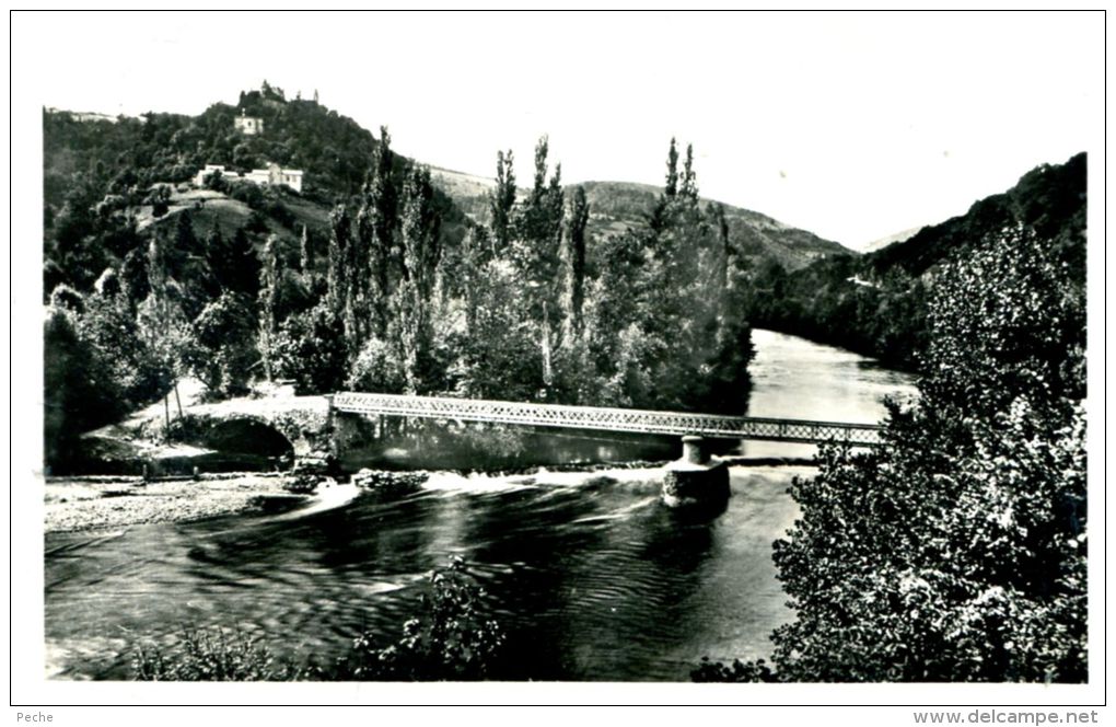 N°48851 -cpa Chateauneuf Les Bains -vue Sur La Sioule- - Autres & Non Classés