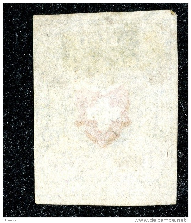 9955  Switzerland 1850 Zumstein #16 II (o)  Michel #8 II - 1843-1852 Federal & Cantonal Stamps