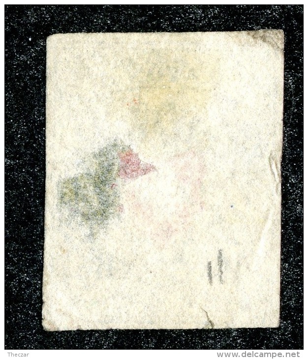 9958  Switzerland 1850 Zumstein #16 II (o)  Michel #8 II - 1843-1852 Federal & Cantonal Stamps