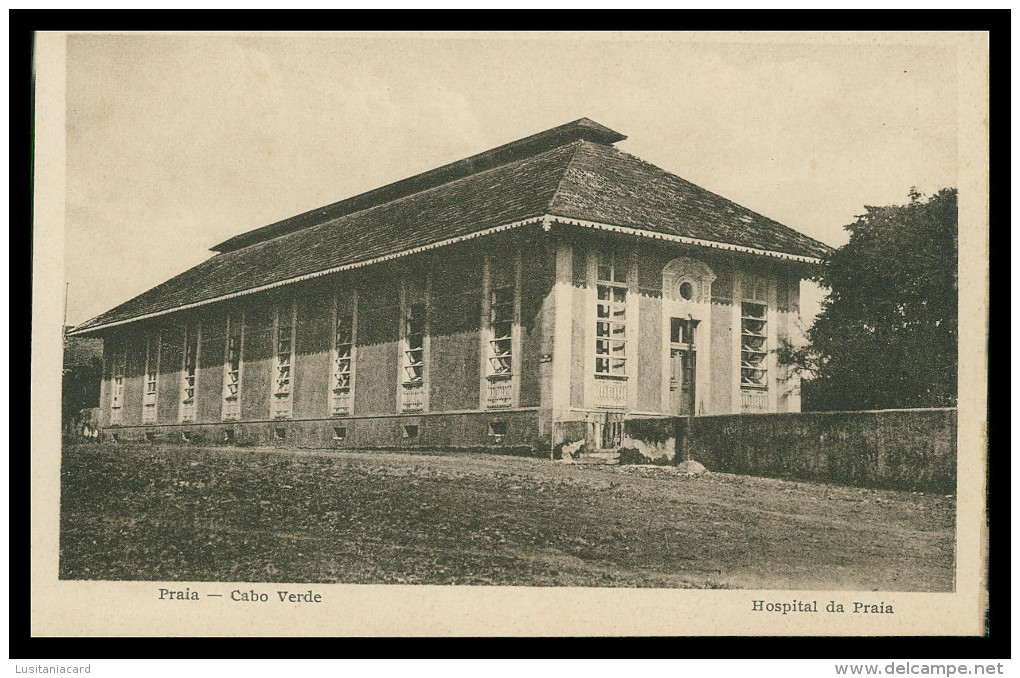 CABO VERDE - PRAIA - HOSPITAIS - Hospital Da Praia (Ed.Serras & Sousas Lda.) Carte Postale - Cape Verde