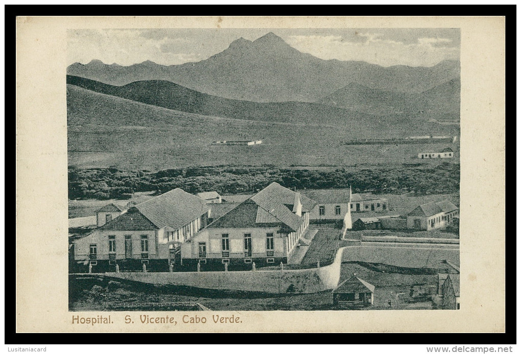 SÃO VICENTE - HOSPITAIS - Hospital S. Vicente  (Ed.Joaquim Ferreira Nº 1) Carte Postale - Cape Verde