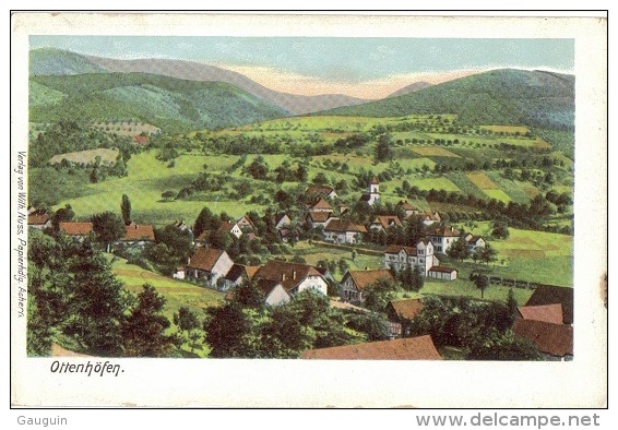 CPA - OTTENHÖFFEN - Vue Du Village (sans Légende) - Edition Wilh.Nuss - Andere & Zonder Classificatie