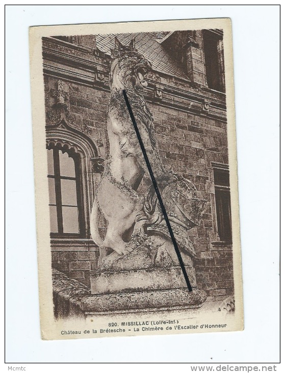 CPA - Missilac  - Château De La Brétesche  - La Chimère De L´escalier D´Honneur - Missillac