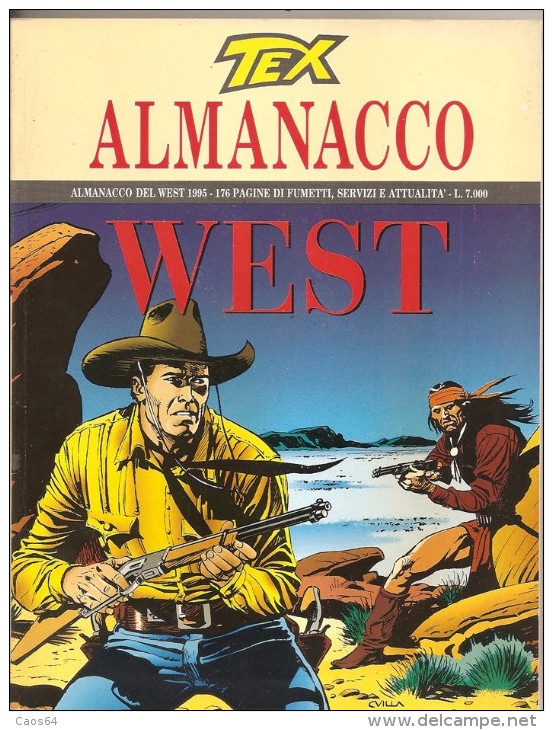 TEX    ALMANACCO DEL  WEST 1995 - Tex