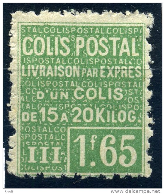 FRANCE COLIS POSTAUX 1926 N° YVERT N° 69  DENTELE NEUF AVEC TRACE DE CHARNIERE - Ongebruikt