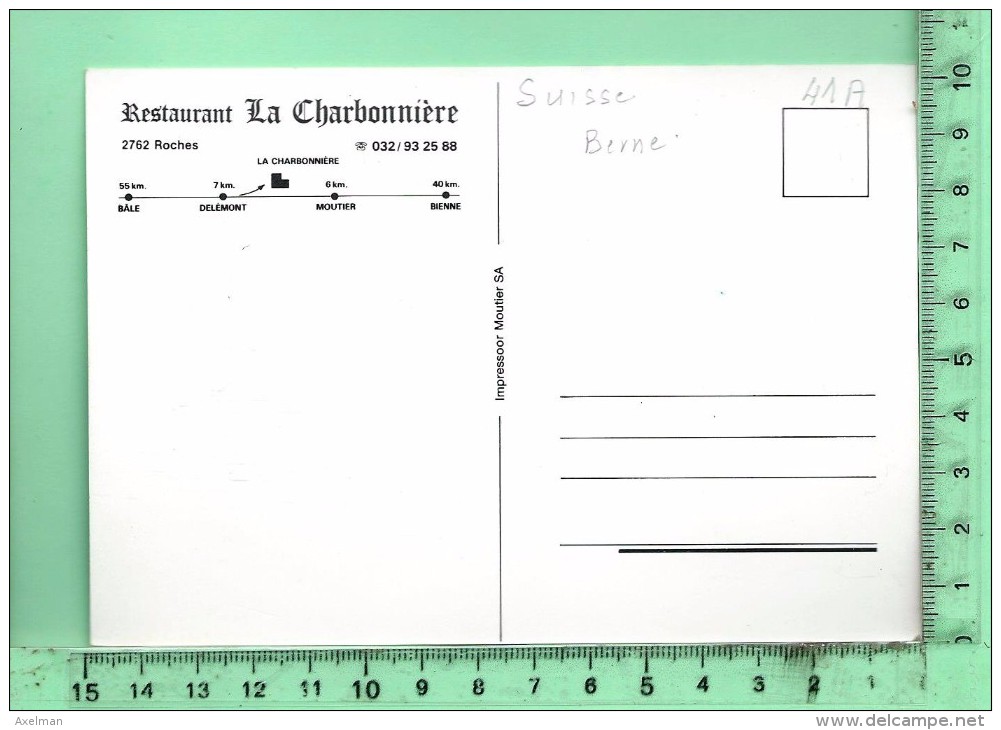 CPM, ROCHES: Restaurant " La Charbonniere " - Roches