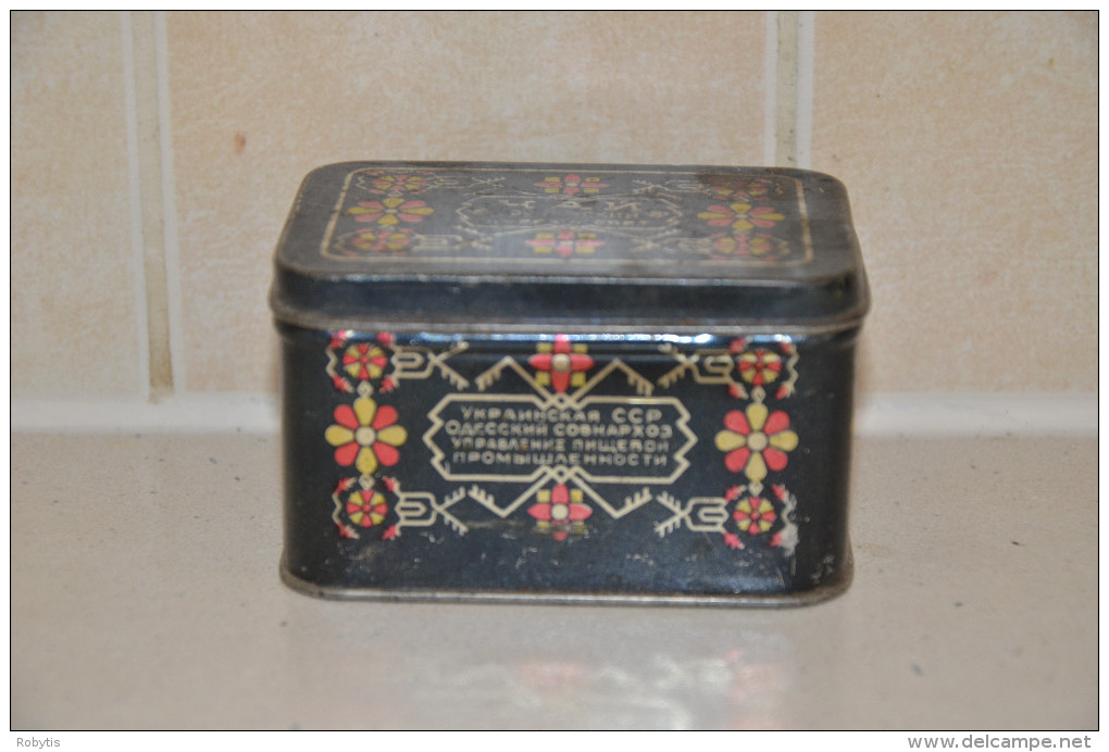 Ukraine Soviet Union Period Vintage Georgian Tea Boxes - Scatole