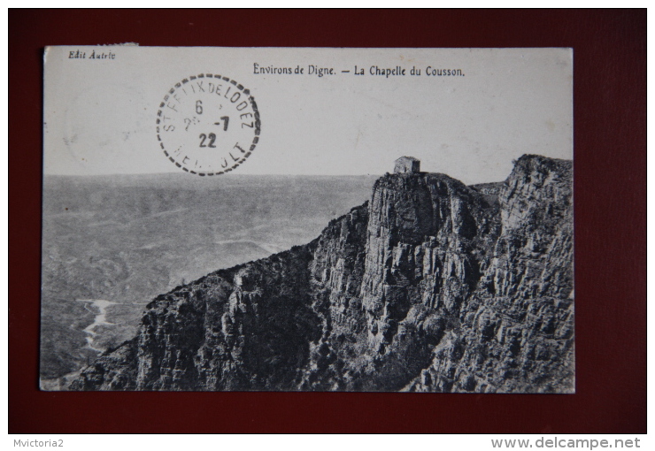 Environs De DIGNE - La Chapelle Du Cousson - Digne