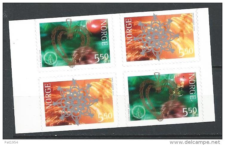 Norvège 2002 N°1395/1396 En Bloc De 4 Neufs**Noël - Unused Stamps