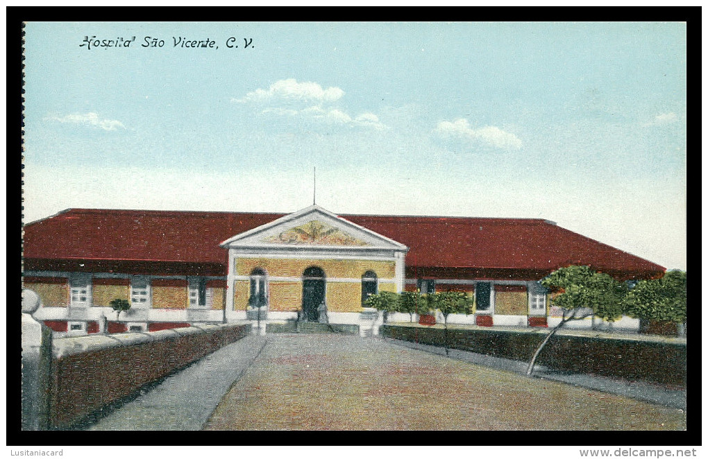 SÃO VICENTE - HOSPITAIS - Hospital S. Vicente Carte Postale - Cabo Verde