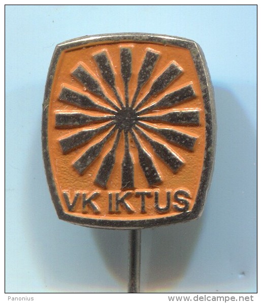 Rowing, Kayak, Canoe - VK IKTUS Osijek Croatia, Vintage Pin, Badge - Rudersport