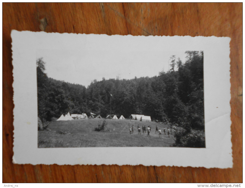 Volleyball Scouts On The Mountain Goc Serbia 1936 - Volleybal