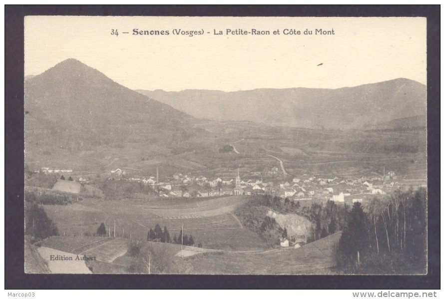 VOGES 88 SENONES La Petite Raon Et Côte Du Mont - Senones