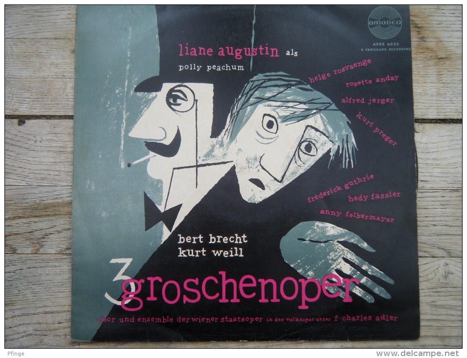 Bert Brecht/ Kurt Weill - Die Dreigroschenoper - Wiener Staastoper (F. Charles Adler) - Otros - Canción Alemana
