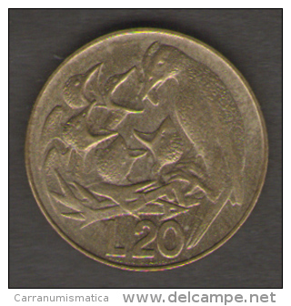 SAN MARINO 20 LIRE 1975 - San Marino