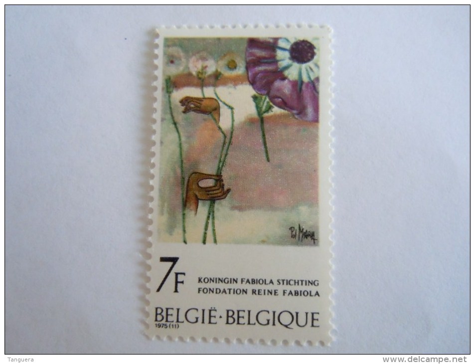 Belgie Belgique 1975 Datum Date 2.VI.75 Peinture Pol Mara COB 1775  Yv 1766 MNH ** - Other & Unclassified