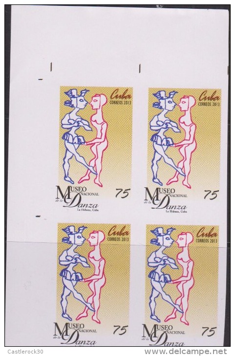 O) 2013 CUBA-CARIBE, PROOF, NATIONAL MUSEUM OF DANCE, FOLKLORE - CULTURE, MNH - Collections, Lots & Séries