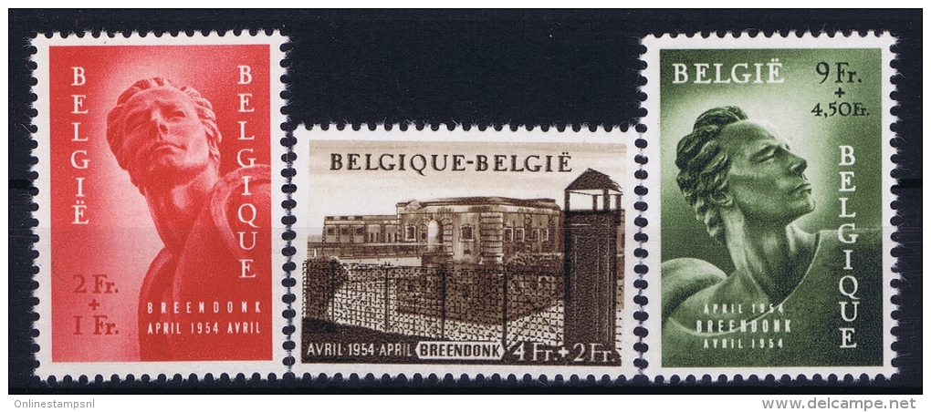 Belgium: OBP  943 - 945  MNH/**/postfrisch/neuf   Mi  992 - 994    1954 - Nuovi