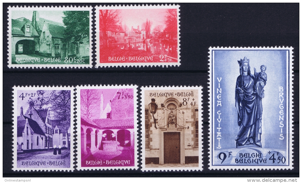 Belgium: OBP  946 - 951  MNH/**/postfrisch/neuf   Mi  995 - 1000    1954 - Ongebruikt