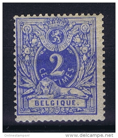 Belgium: OBP  27 MH/*  1869 - 1869-1888 Leone Coricato