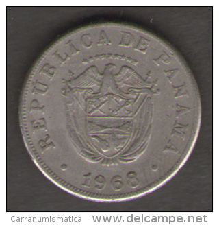 [NC] PANAMA 5 CENTESIMOS DE BALBOA 1968 (dc0003) - Panamá