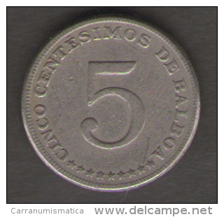 [NC] PANAMA 5 CENTESIMOS DE BALBOA 1968 (dc0003) - Panama