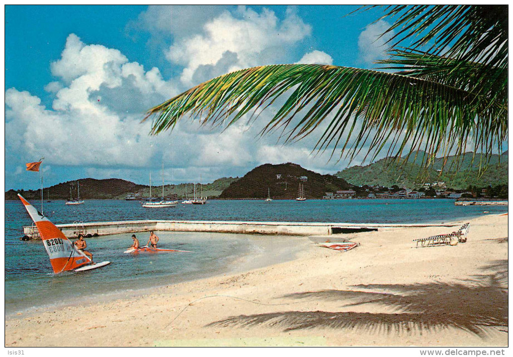 Antilles Neérlandaises - Sports - Planche à Voile -Saint Martin - Saint Marteen -The Beach Of St Tropez Hotel In Marigot - Sint-Marteen