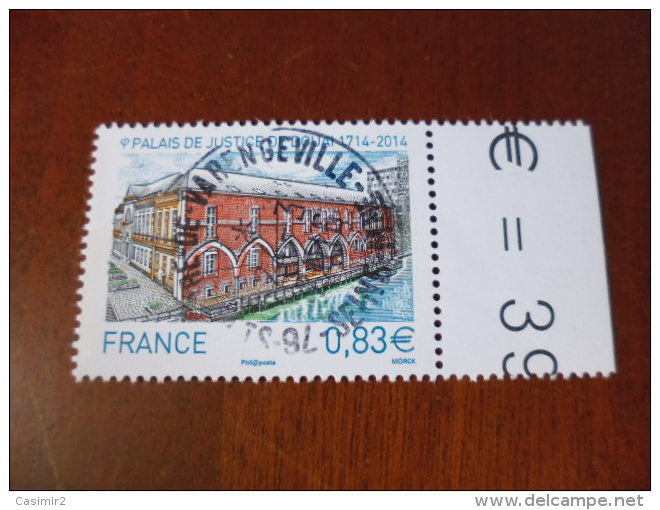 OBLITERATION RONDE  SUR TIMBRE GOMME ORIGINE YVERT N°4902 - Used Stamps