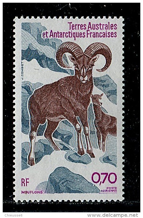 (cl.14 - P.5) T.A.A.F ** PA N° 86 (ref. Michel Au Dos) Mouflon - Unused Stamps