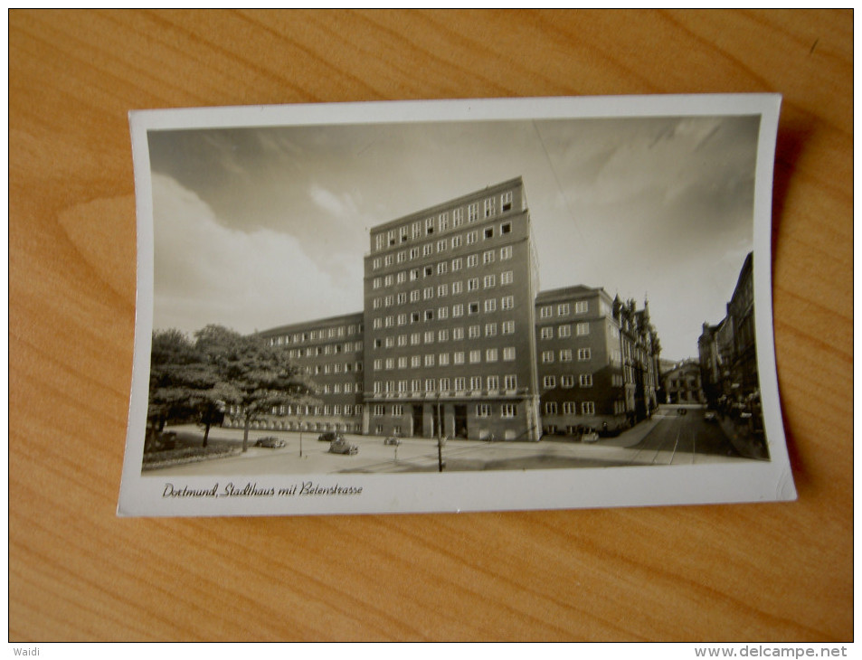 Alte Karte Dortmund Stadthaus Mit Betenstr - Sonstige & Ohne Zuordnung