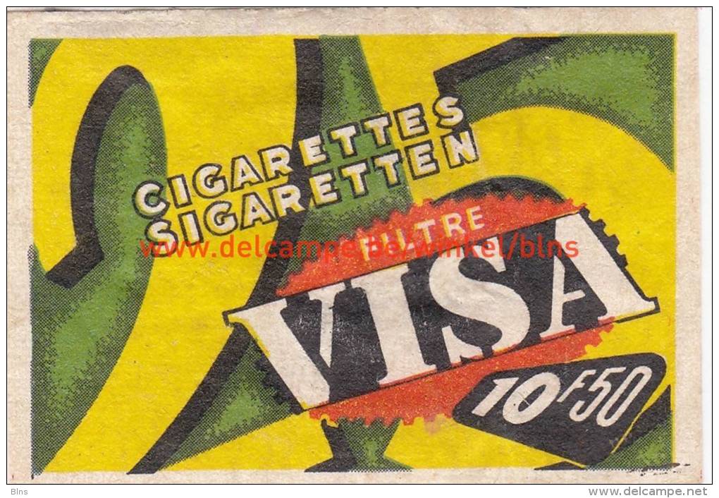 Visa Filtre - Boites D'allumettes - Etiquettes