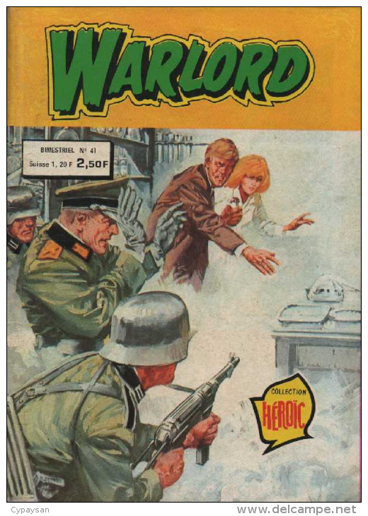 WARLORD N° 41 BE AREDIT 06-1980 - Small Size