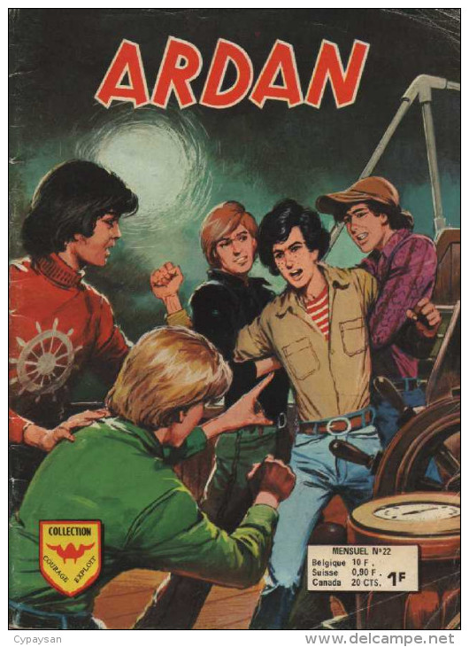 ARDAN N° 22 BE AREDIT 07-1974 - Small Size