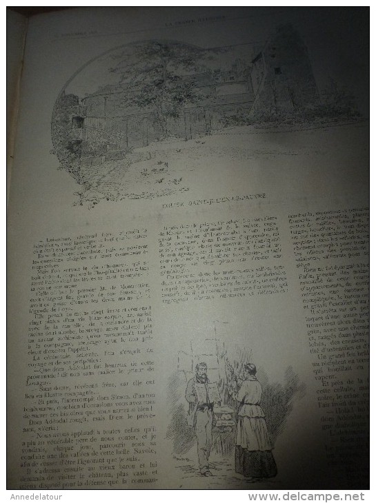 1895 LA FRANCE ILLUSTREE:Femmes de pêcheurs(grav);Miséreux de Paris;St-Julien-le-Pauvre;Le COQ et l'ÂNE(grav);Humour-