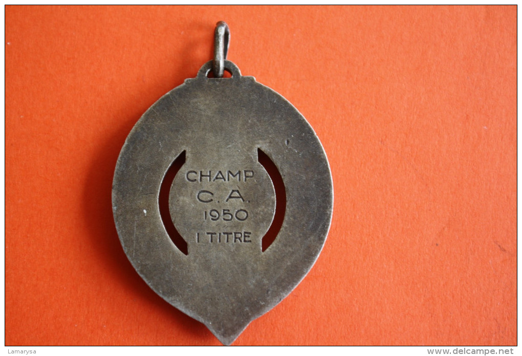 1950 =>1 TITRE MEDAILLE ARGENT CHAMPIONNAT DE FRANCE C.A. CROWL NATATION - Natation