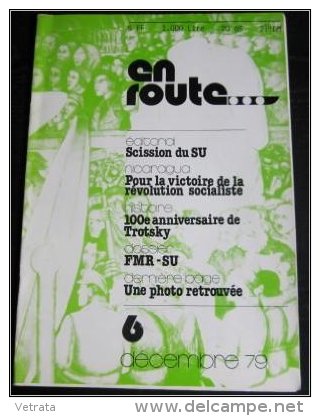 En Route . (revue De La Fraction Marxiste Révolutionnaire De La 4° Internationale) N°6 : Scission Du SU / Nicaragua/ 100 - Ohne Zuordnung