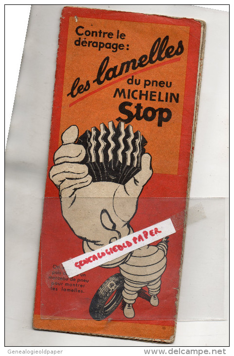 MICHELIN- CARTE RAPIDES ET ETAT DES ROUTES- PRINTEMPS 1936- N° 96 - Carte Stradali