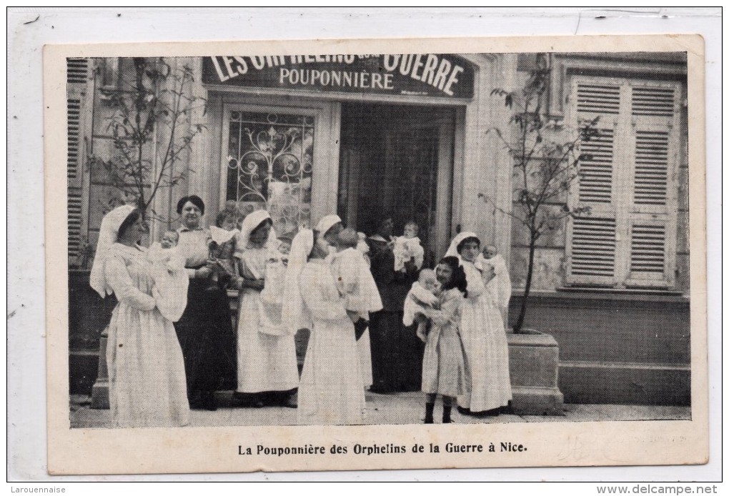 06 - NICE - La Pouponnière Des Orphelins De La Guerre à Nice 15, Bd Victor Hugo - Health, Hospitals