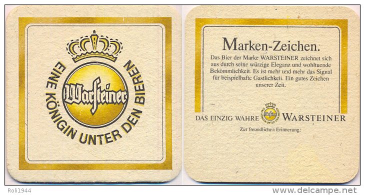 #101-086 Viltje Warsteiner - Sous-bocks