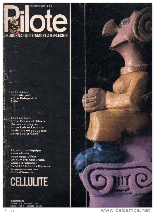 Pilote N°575,  1970 - Pilote