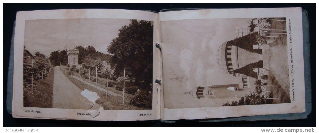 RARE HUNGARY *TORLEY* CHAMPAGNE FACTORY 1880 - 1930, PEZSGOBORGYAR - BUDAFOK, BOOK IN GERMAN & FRENCH LANGUAGE.37 IMAGES