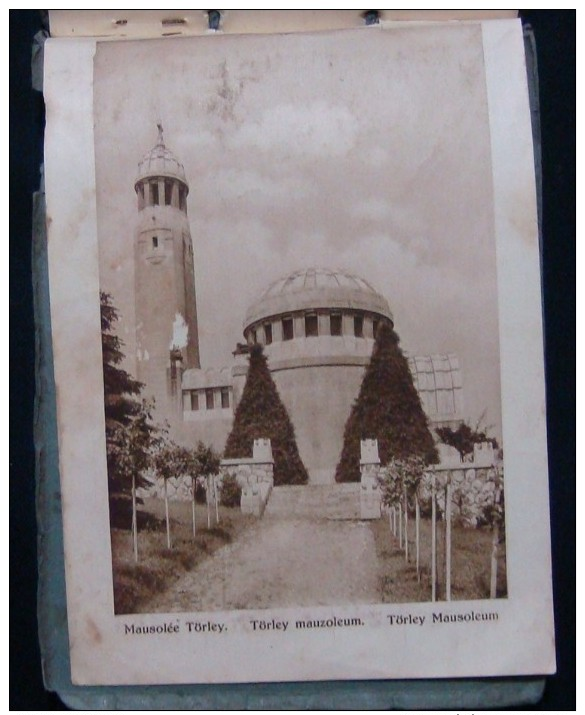 RARE HUNGARY *TORLEY* CHAMPAGNE FACTORY 1880 - 1930, PEZSGOBORGYAR - BUDAFOK, BOOK IN GERMAN & FRENCH LANGUAGE.37 IMAGES