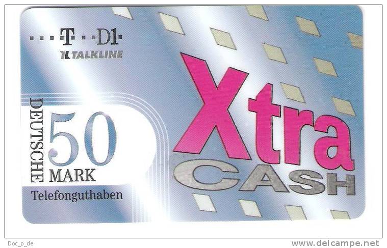 GERMANY  - D1 - Xtra Cash - Provider Talkline - Rar !!! - GSM, Voorafbetaald & Herlaadbare Kaarten