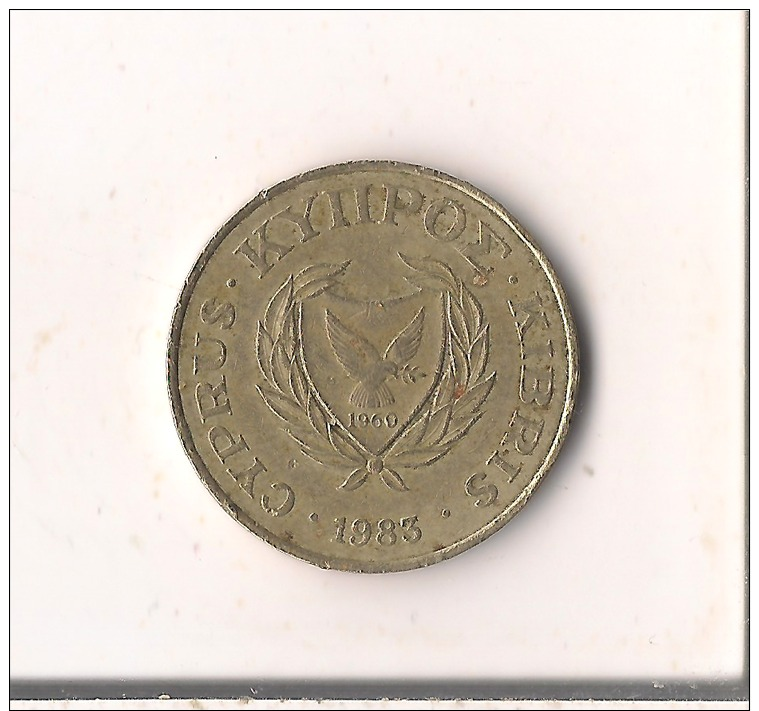 CHIPRE 5 CENTS 1983 - Chipre