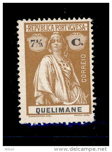 ! ! Quelimane - 1914 Ceres 7 1/2 C - Af. 32 - MH - Quelimane