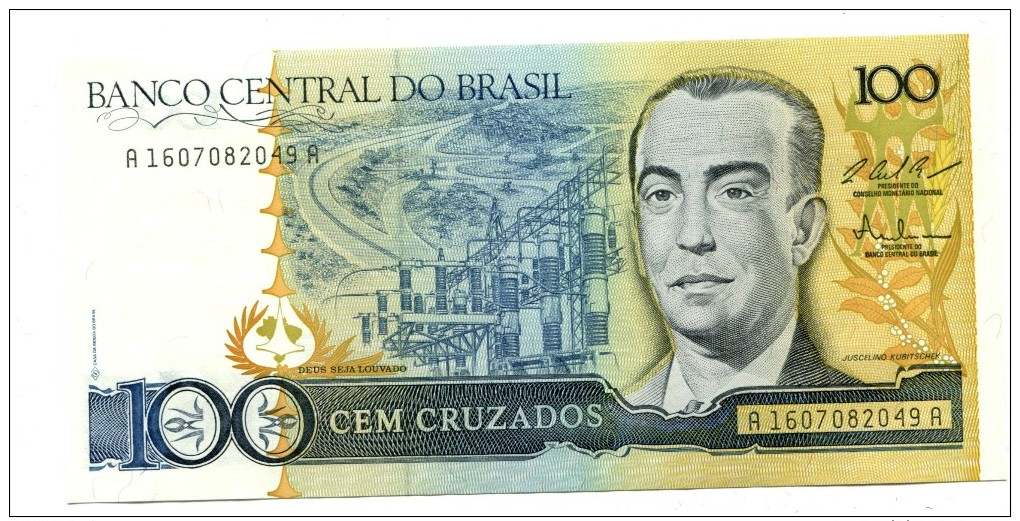 Brazil 100 Cruzados Banknote - Brazilië