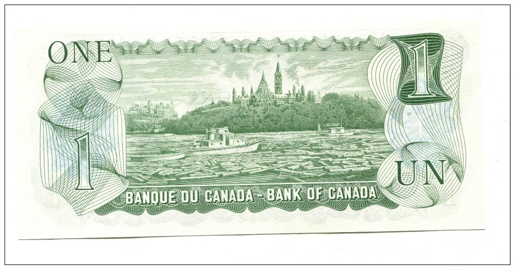 1973 Canada One Dollar  Banknote - Canada