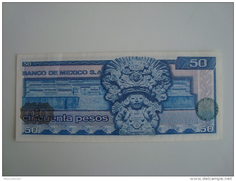 MEXICO - 50 PESOS - 1973 - SERIE T - CIRCULATED - SEE SCANS - Mexiko