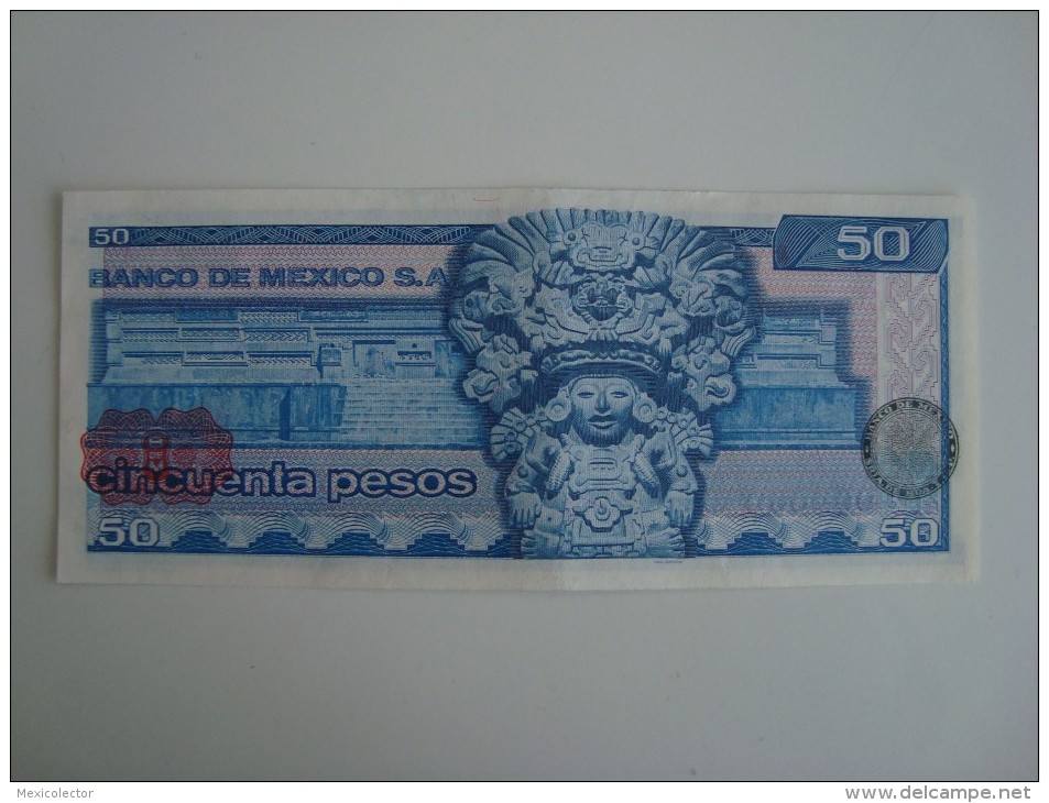 MEXICO - 50 PESOS - 1973 - SERIE L - CIRCULATED - SEE SCANS - Mexiko