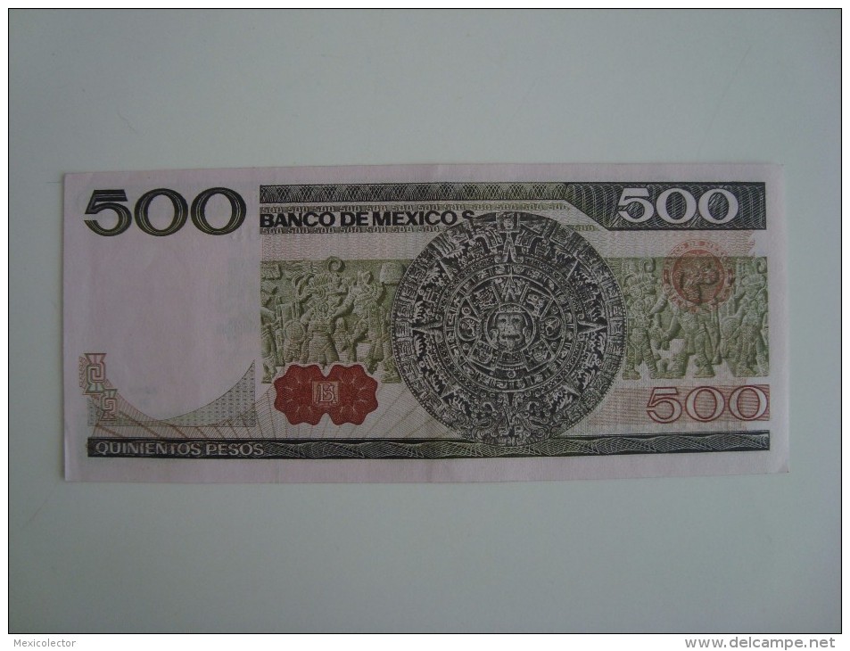 MEXICO - 500 PESOS - 1979 - SERIE R - CIRCULATED - SEE SCANS - Mexiko